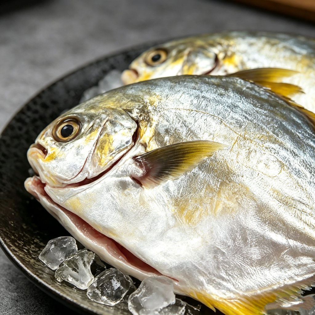 Frozen Whole Golden Pompano